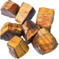 thumbnail image 2 of Erliway 2-3'' Tigers Eye Raw Crystals, Natural Rough Crystals and Healing Stones, Crystal Rocks and Gemstones for Tumbling Cabbing Fountain Rocks Decoration Wire Wrapping Reiki (0.15-0.22lb), 2 of 7