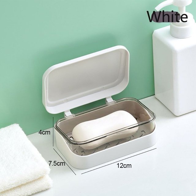 Plastic Soap Case Soap Holder Dormitory Soap Box Large Soap Dish Toilet Storage