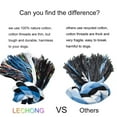thumbnail image 2 of LECHONG Dog Rope Toys with 5 Knots for Aggressive Chewers, Large Dog Toys, Blue, 2 of 6