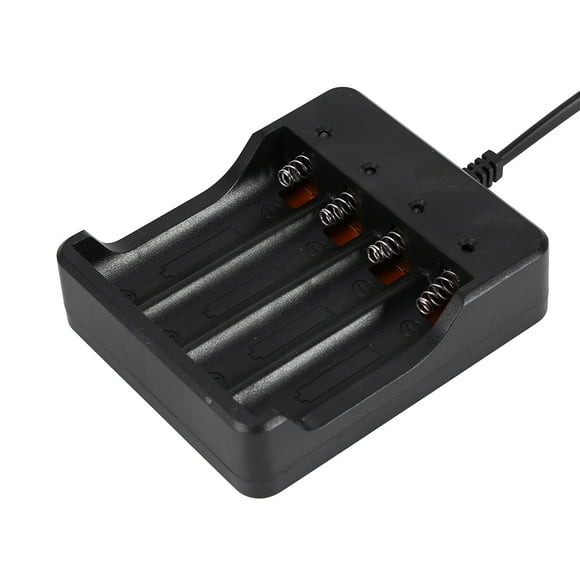 AMONIDA 4 Slot 18650 Li-ion Battery Charger Lithium Rechargeable Battery Power Adapter