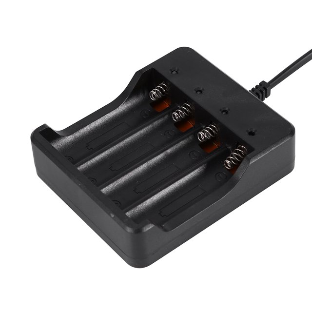 AMONIDA 4 Slot 18650 Li-ion Battery Charger Lithium Rechargeable Battery Power Adapter