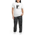 thumbnail image 5 of CafePress - Raccoons Wedding Women's Light Pajamas - Women's Short Sleeve Print T-Shirt and Pants Light Cotton Pajama Set, 5 of 7