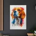 thumbnail image 4 of Beagle Dog Wall Art Beagle Picture Poster Print Funny Colorful Animal Pop Artwork for Living Room Bedroom Bathroom Home Decor, 4 of 6