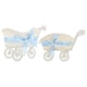thumbnail image 3 of GOOHOCHY 2 piezas de diseño de carro de almacenamiento de la cesta de almacenamiento de dulces para la fiesta de bodas de baby shower, 3 of 8