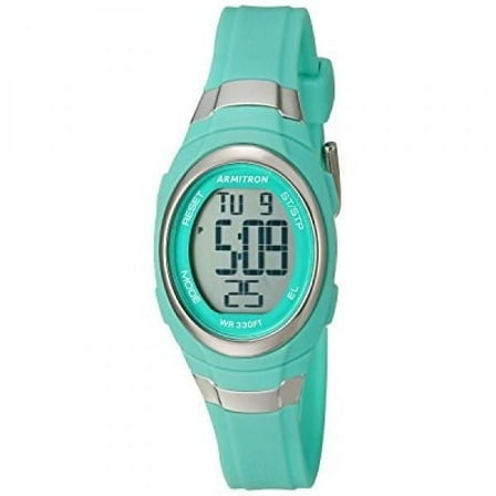 Sport Women's 45/7034TEL Digital Chronograph Matte Teal Resin Strap Watch