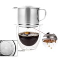 thumbnail image 2 of Coffee Filter Traditional Vietnamese Coffee Pot Coffee Brewing Tool Portable Pot Drip Pot Free Filter Paper Coffee Pot B, 2 of 10