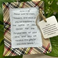 Wrjufa Up to 65 off Prayer Quilt with Cross Inside, Prayer Quilt