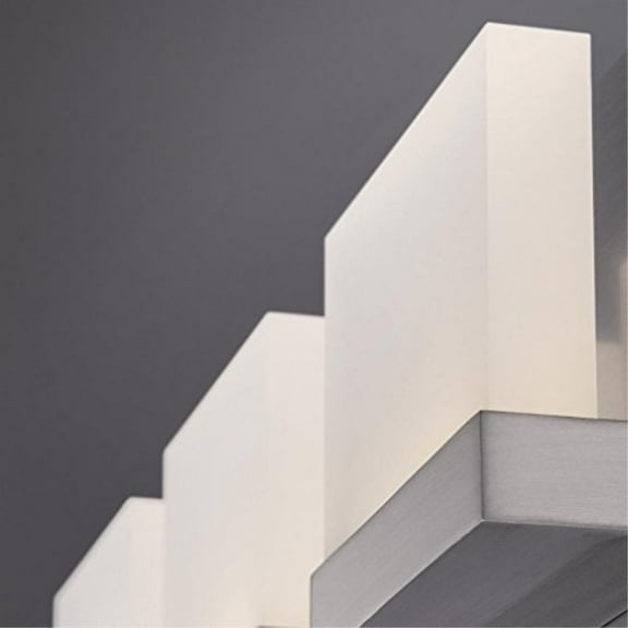 Home Decorators Collection Alberson Collection 3-Light Brushed Nickel LED Vanity Light with Frosted Acrylic Shade