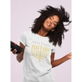 thumbnail image 2 of Golden Menorah Hanukkah Candles T-Shirt Women -Image by Shutterstock, Female XX-Large, 2 of 4