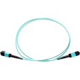 thumbnail image 2 of Axiom - Network cable - MPO multi-mode (F) to MPO multi-mode (M) - 1 m - fiber optic - 50 / 125 micron - OM3 - riser - aqua, 2 of 4