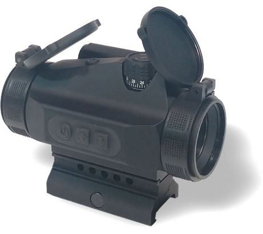 Lucid Optics Mid Sized Red Dot Sight HDx, 3 MOA Circle Dot Reticle, Matte Black