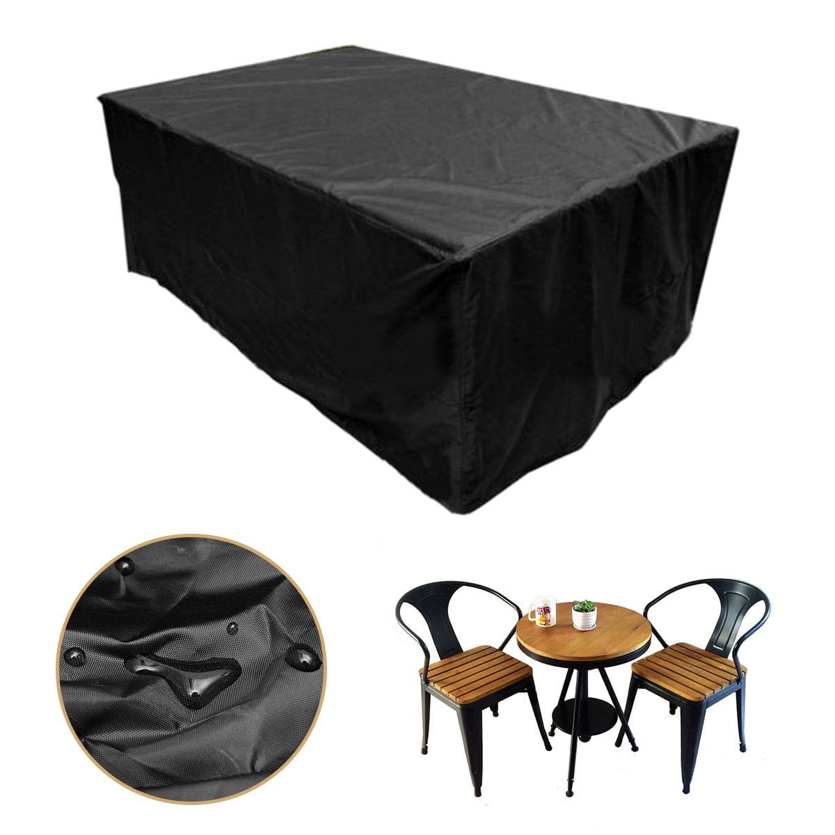 3 Size Garden Patio Furniture Cover Waterproof Rectangular Outdoor