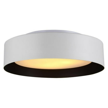 Lynch White And Gold Flush Mount Ceiling Light