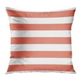 thumbnail image 2 of SUFAM Set of 4 Pillow Cases Coral and Navy Retro Nautical Stripes Decorlution Pink Cute Zigzag Throw Pillowcase Cover Cushion Case Home Decor 18x18 inch, 2 of 5