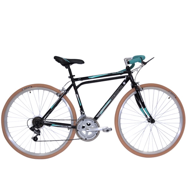 Bicicleta Super Turismo R28 12V Acero Negro Aqua Benotto Benotto Súper Turismo R28 12V