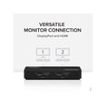 thumbnail image 3 of Plugable 4K DisplayPort and HDMI Dual Monitor Adapter for USB 3.0 and USB-C, Compatible with Windows and Mac, 3 of 5