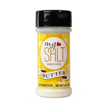 MySALT Sodium-Free Butter Salt Substitute, 3oz Shaker