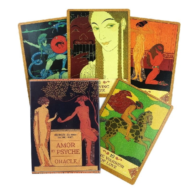 Cartas de Tarot Pre Raphaelite, juego de oráculo, juego de cartas de escritorio, entretenimiento, destino, tarjeta de Tarot para fiesta, regalo de vacaciones Fivean unisex