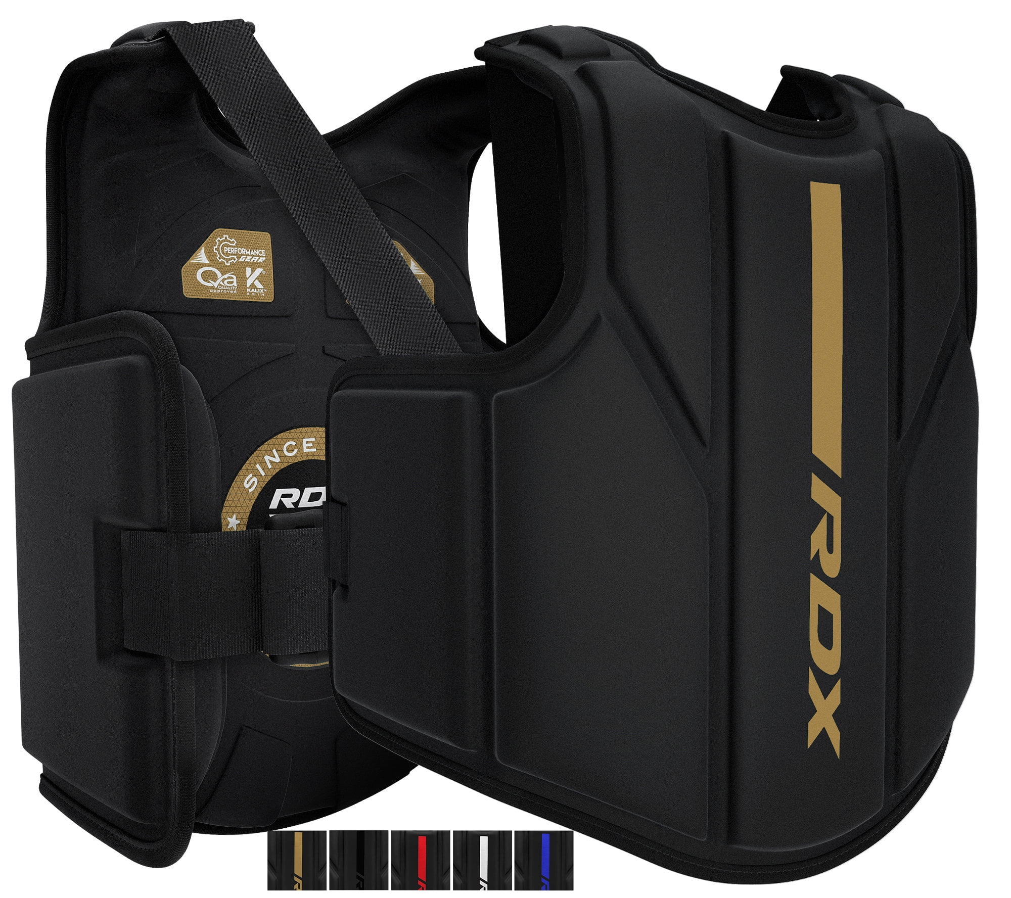 RDX Chest Guard, MMA Kickboxing Muay Thai Boxing Body Protector, Sparring Training Heavy