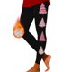 thumbnail image 5 of pantalones de cargo mujer Gibobby Leggings deportivos estampados navideños negro XL, 5 of 5