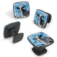 thumbnail image 2 of 4 Pcs Cabinet Handle Drawer Pulls Cartoon Cow Knobs with Screws Square Furniture Office Cabinet Knob Decoration, 2 of 7
