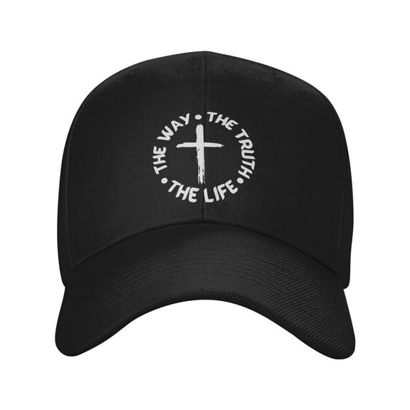 The Way, The Truth, The Life Sandwich Cap Unisex Adjustable Adult Baseball Caps Casquette Hats Flat Cap
