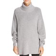 thumbnail image 2 of Free People Suéter con estructura suave para mujer, gris, pequeño Free People  Pull-over, 2 of 2