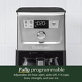 thumbnail image 4 of Cuisinart 14-Cup Coffeemaker - Stainless Steel Sides, 4 of 9