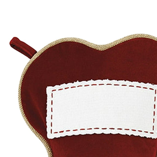 Christmas Burlap Gift Bags Fine Workmanship Added Appeal Sign for Christmas Holiday Parties