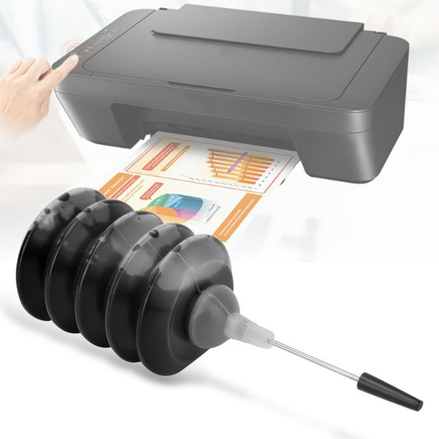 Trousse de Recharge de 30 ml pour Encre de Remplissage d'Imprimante de la Série ///Brother/Lexmark/