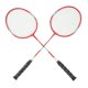 thumbnail image 3 of Juego de raquetas de bádminton raquetas de bádminton primarias ferroaleaciones 2 piezas rojas para patio de recreo ANGGREK Otros, 3 of 8