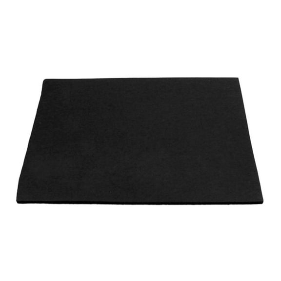 Closed Cell Sponge Rubber Sheet Dark Gray, 5" W X 7" L X 1/8" Thick - SR 18-0507