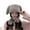 Gray, variant on Faux Fur Ear Flap Trapper Hat with Pom Pom Drawstrings Winter Warm Cozy Headwear Gray