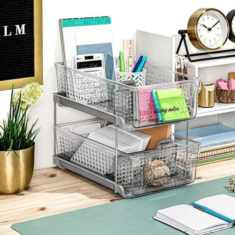 Shop Madesmart's Top-Rated Two-Tier Organizer Baskets on