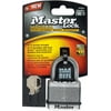 Master Lock 1-7/16" H x 13/16" W x 2" L Laminated Steel Dual Ball Bearing Locking Padlock