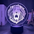 thumbnail image 1 of Luz nocturna LED 3D Seven Deadly Sins Superbias, cambio de color, 1 of 1