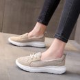 thumbnail image 3 of Mostsola Sneakers for Women Slip on Walking Shoes Loafers Comfort Cushioned Non-Slip Nurse Shoes, 3 of 9