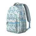 thumbnail image 2 of Cute Small Backpack for School with Underwater Coral Reef and Turtle Prints, Lightweight and Colorful, 2 of 6