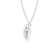 thumbnail image 2 of ANGARA Natural Diamond Infinity Pendant Necklace for Women in 925 Sterling Silver (Size-1mm| Color-H| Clarity-SI2) | April Birthstone, Anniversary, Jewelry Gift for Women | Natural Diamond Necklace, 2 of 8
