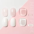 thumbnail image 2 of Estampador de uñas GAOY con 2 esmaltes en gel, 16 ml, kit de manicura francesa, 2 of 6
