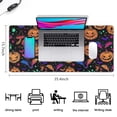 thumbnail image 5 of Long Mouse Pads for Desk,Colorful Halloween Pattern Desk Mats on Top Of Desks, Desk Mouse Pad Extra Large with 3mm Non-Slip Base and Stitched Edge for Gaming,Office,Work,Home 35.4"x15.7", 5 of 6