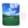 thumbnail image 2 of Club Practice Cloth, Colorful Lint Folding Club Hitting Cloth  for Indoor, 2 of 7