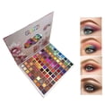 thumbnail image 4 of Paleta de sombras de ojos HUOGUO 99 colores holográfica brillante mate, 4 of 4