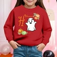 thumbnail image 2 of KPOPLK Toddlers and Babies' Zip Hoodie Sweatshirt(5Y,Red), 2 of 4
