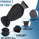 thumbnail image 2 of Raspador de hielo con guantes, Guantes negros profesionales ergonómicos para raspar hielo, Raspador de hielo para coche, Herramienta para descongelar ventanas de coche ultraligera, 2 of 5