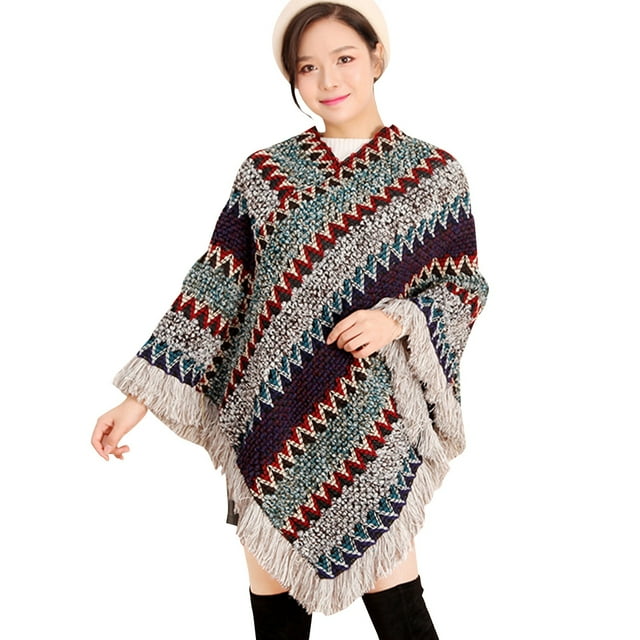 Ladies Shawl Creative Fashion Casual Tassel Warm Shawl Wrap Shawl Winter Shawl