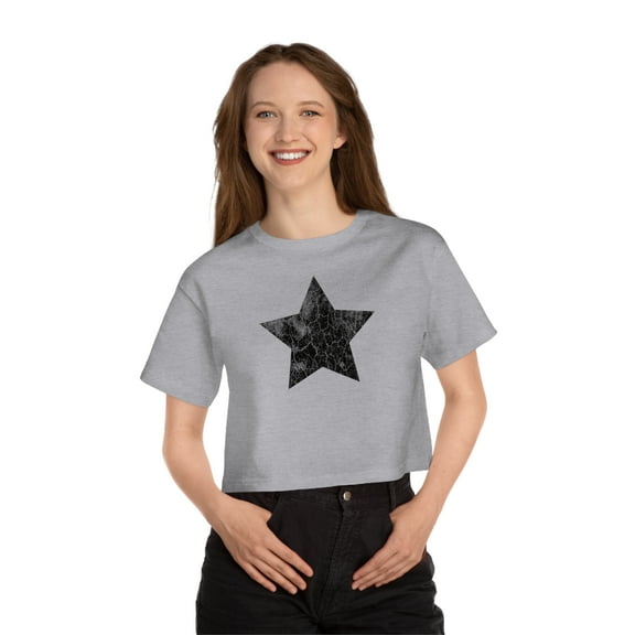 Faded Star Champion Women's Heritage Cropped T-Shirt