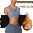 thumbnail image 4 of Eleady Women Waist Trainer Belt Tummy Control Workout Waist Cincher Sauna Sweat Girdle Sport Waist Trimmer Slim Belly Band(Multi-color 3X-Large), 4 of 8