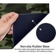 thumbnail image 6 of Extended Gaming Mouse Pad (35.4x15.7 in), Large Non-Slip Rubber Base Mousepad with Stitched Edges, Waterproof Keyboard Mouse Mat Desk Pad for Work, Game, Office, Home - Green Camouflage, 6 of 6