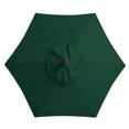 thumbnail image 1 of Tela Paraguas 6/8 Huesos Reemplazo Poliéster Canopy para Protección Solar Accesorios Desmebrables, 1 of 9